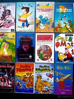 Originální VHS kazety (celkem 96) - 2