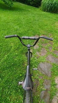 BMX kolo custom, černo stříbrné 20" - 2