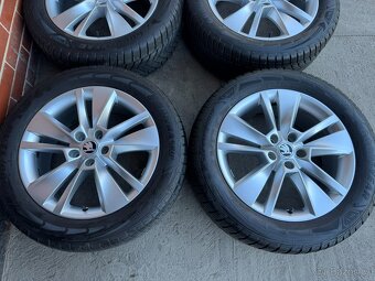 Alu 18" 5x112 škoda TRITON KodiaQ zimní 85% TOP - 2