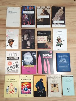 Prodám knihy v italštině / in italiano - 2