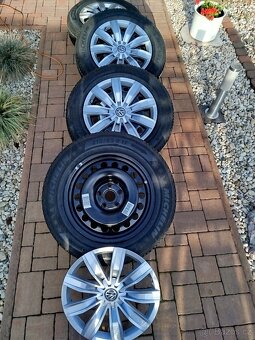 Nova zimni sada kol Škoda /VW+nove zimni pneu - 2