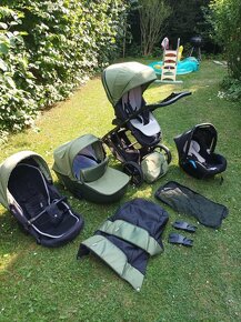 Kočárek RIKO Nesa JUNGLE trojkombinace - 2
