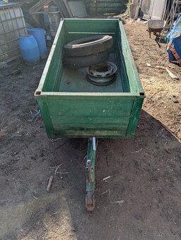 Vlečka za malotraktor TK 14 - 2