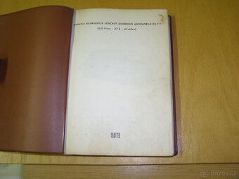 Prodám katalog náhradních dílů IFA F9 - 2