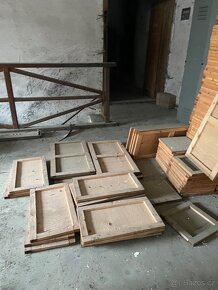dřevěné přepravní bedny - skládací, nebo jako desky - 2