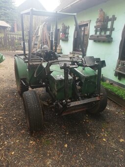 Malotraktor domácí výroby - 2