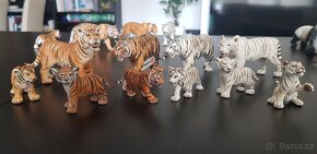 Schleich džungle papoušek opice koala tygr jaguár tukan - 2