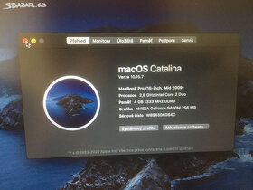 Macbook Pro 15" mid 2009 - zánovní baterie - 2
