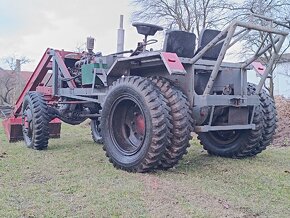 Traktor+nakladač 4x4 V3S, Avia, doprava do 100km zdarma. - 2
