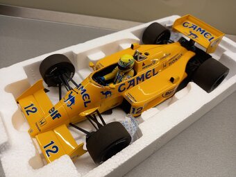 F1 LOTUS HONDA 99T MONACO 1987 AYRTON SENNA MINICHAMPS 1:18 - 2