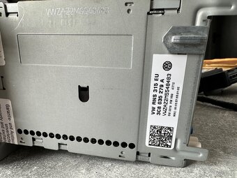 VW RNS 315 3C8035279A s Bluetooth + Kód - 2