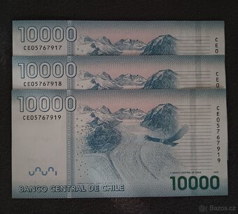 Chile - 10 000 Pesos bankovka, 2020, UNC - 2