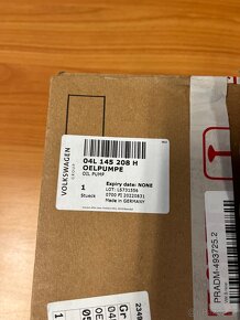 Nové olejové čerpadlo 04L145208H originální díl VW - 2