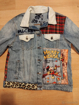 DESIGUAL Mickey Mouse džínová bunda - 2