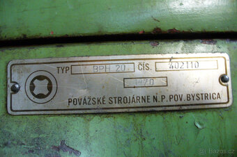 BPH 20 bruska na plocho - 2