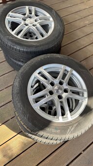 Disky s koly 215/60 R16 DEZENT letni - 2