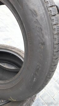 1ks zánovní zimní pneu Pirelli scorpion 215/65 R17 - 2