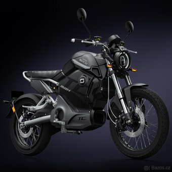 Elektro motorka Super Soco TC Max - rv 2022 - 4500km najeto - 2