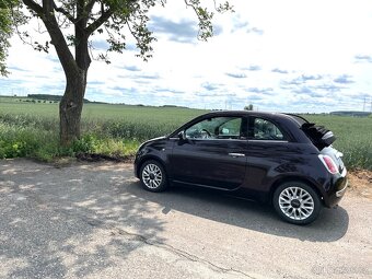 Fiat 500C 0.9 s plátěnou střechou a automatem, rv 2014 - 2