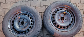 6Jx15 ET47 5x112 Octavia II Golf V + pneu ... - 2