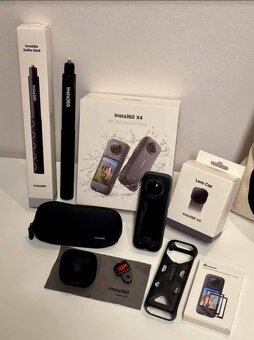 nsta360 X4 kamera + příslušenství, 256GB karta, faktura - 2