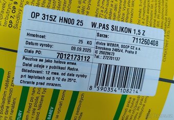 Silikonová omítka WEBER HN00 - 2