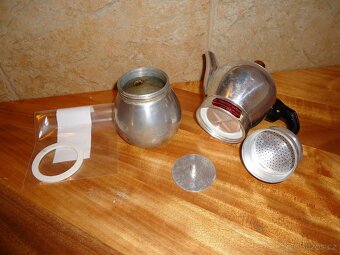 Moka konvice / konvička retro Signora, Itálie - 2
