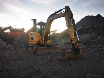 Minibagr bagr.Caterpillar 305.5e ne kubota.jcb - 2