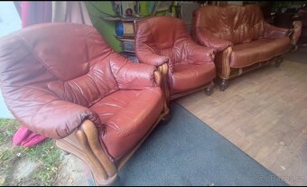 Holandská rustikální sedačka z masivu. - 2