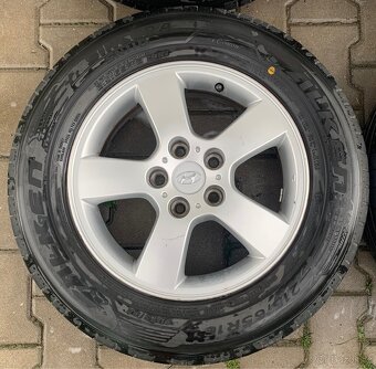 Alu kola Hyundai Tucson, 5x114, R16, letní pneu - 2