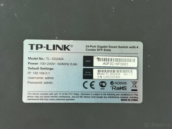 TP-Link TL-SG2424 spravovatelný Smart switch - 2