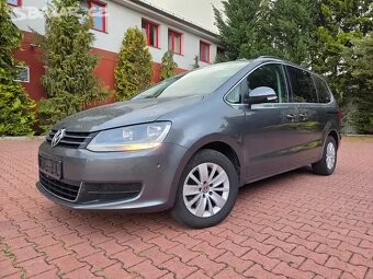 VW Sharan 2.0TDI 103kW,tažné,serviska,navi,KESSY - 2
