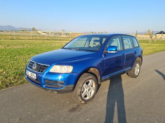 VW Touareg 2.5 TDI(128kw),r.2006,nepojízdné. - 2