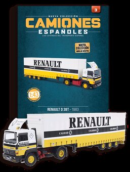 RENAULT D38T 1983 1/43 Salvat - 2