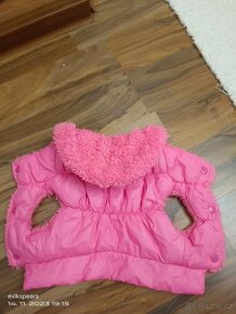 Bundička vesta pink nová Xs /S - 2