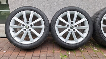 Škoda Octavia 3 - sada disků Teron vč. letní pneu 225/45 R17 - 2