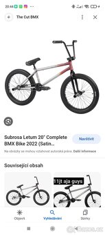 Bmx kolo subrosa - 2
