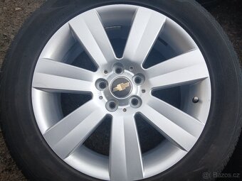 Prodám sadu Orig ALU kol Chevrolet 235/55R18 letní - 2
