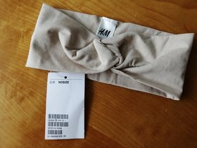 Bavlněná čelenka H&M - 2