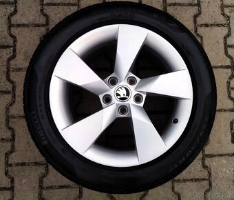 Alu kola originál Škoda Yeti, Octavia Scout 5x112 R17 - 2