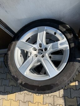 ORG. ALU KOLA AUDI 4KS ZIMNÍ PNEU CONTINENTAL 235/55 R18 - 2
