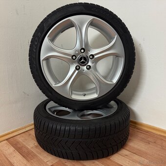 MERCEDES C W205 5x112 R18 ET44+ZIMNÍ 225/45R18 6mm - 2
