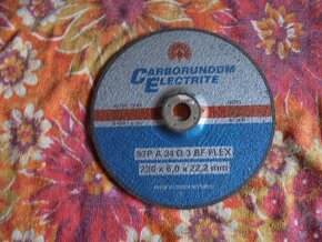 řezné kotouče 230 a brusný kotouč - 2