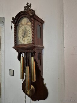 VELKÉ NÁSTĚNNÉ HODINY SE 3 ZÁVAŽÍMI - 2