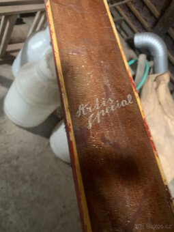 Prodàm dřevěné lyže rok 1950 - 2