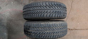 2 zimní pneumatiky SAVA 195/65R15 91T 7,00mm - 2