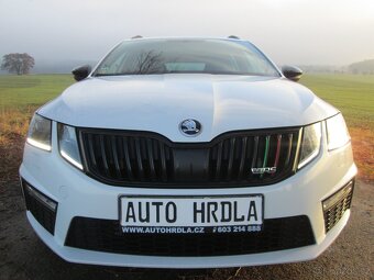 Škoda Octavia III RS 169KW manuál 93000km Navi Full Led 1.ma - 2