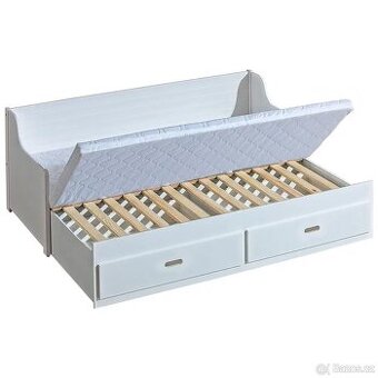 Rozkládací postel (80/160x200) - 2