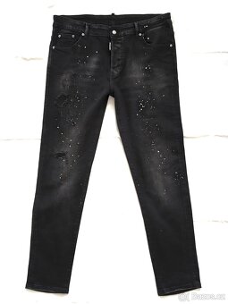 Prémiové pánské džíny DSQUARED2 - vel. 54 - 2
