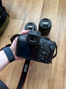 Canon EOS 1300d + 2 objektivy - 2